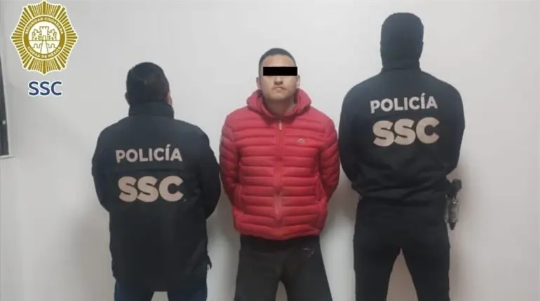 Capturan a presunto extorsionador y narcomenudista en la CDMX