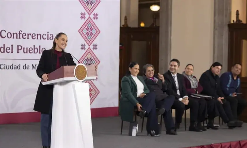 Bienestar del pueblo principal deseo de Sheinbaum para 2026