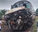 Tr&aacute;iler colisiona contra Tren Interoce&aacute;nico en Chiapas
