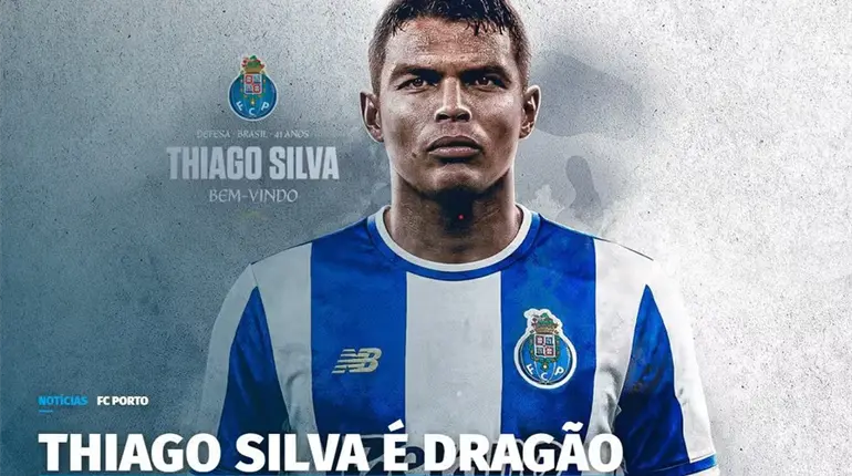 A los 41 a&ntilde;os, Thiago Silva regresa al futbol europeo con el Porto