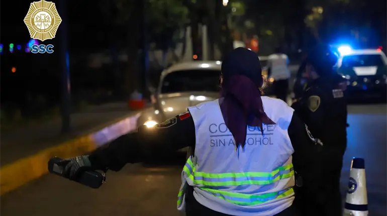 Casi 500 automovilistas visitaron &acute;El Torito&acute; en arranque del operativo alcohol&iacute;metro en CDMX