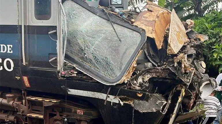 "El choque del Tren Interoce&aacute;nico no es un accidente aislado", critica el senador Manuel A&ntilde;orve