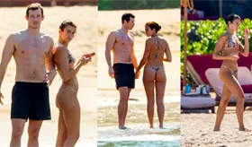 Dua Lipa descansa en playas mexicanas junto al actor Callum Turner