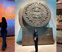 F&aacute;tima Bosch visita el Museo Nacional de Antropolog&iacute;a en la CDMX