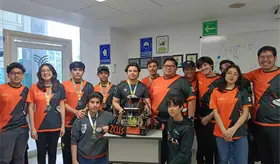 Estudiantes del Tec Milenio de Villahermosa crean robot lanza pelotas