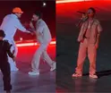 Se reencuentran J Balvin y Natanael Cano en &uacute;ltimo concierto de Bad Bunny en CDMX