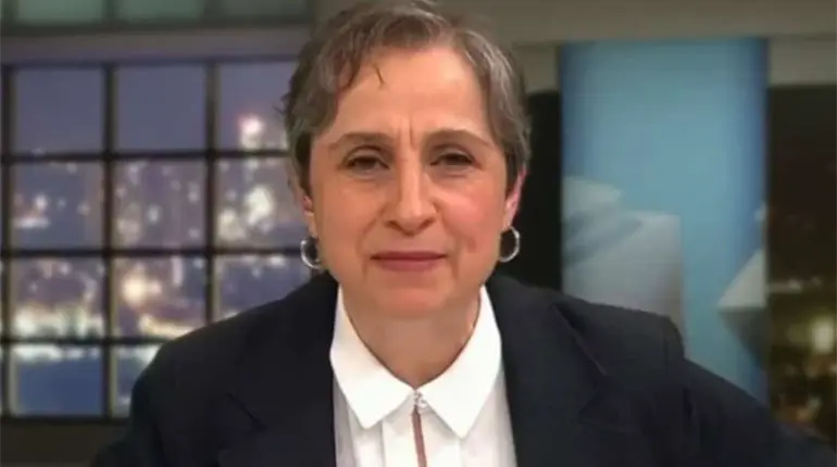 Se despide Carmen Aristegui de CNN tras m&aacute;s de 20 a&ntilde;os al aire