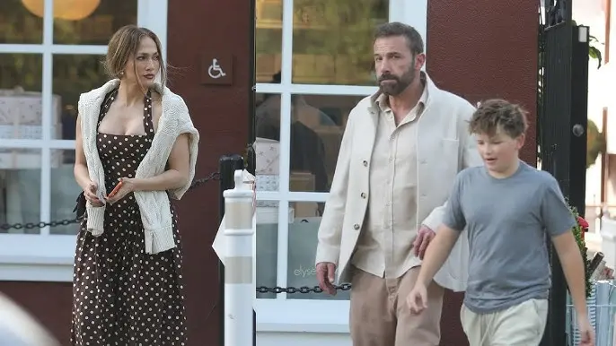 Captan a JLo y Ben Affleck de compras navide&ntilde;as