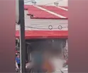 Taxista y conductor particular protagonizan pelea frente a mercado de la Col. Tamult&eacute;