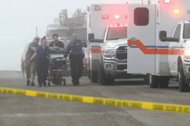 Aumenta a 6 v&iacute;ctimas por accidente de aeronave naval en Galveston