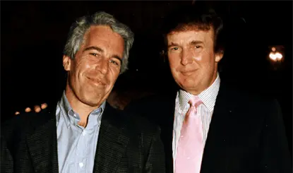 Trump viaj&oacute; al menos 8 veces en el avi&oacute;n de Epstein, revelan nuevos documentos