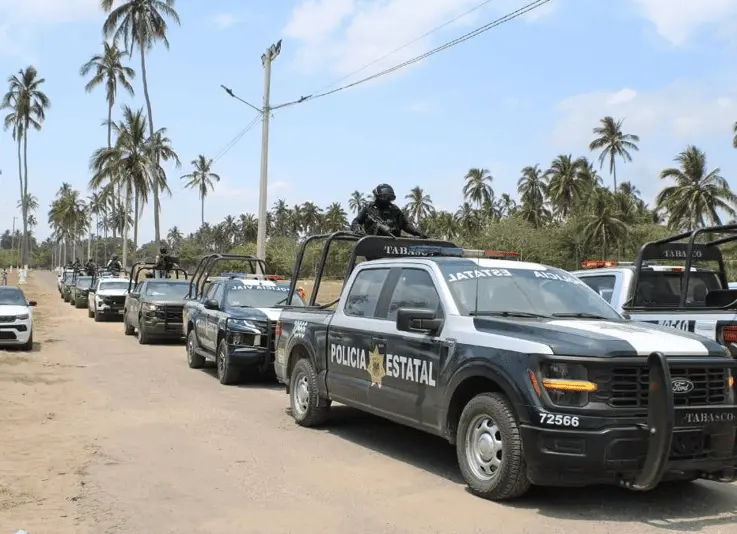 Atacan a balazos a elementos de SSPC en Villa El Cielo, Centro