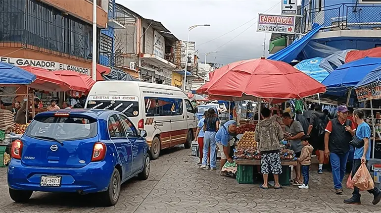 Golpea ingresos de locatarios del mercado Pino Su&aacute;rez aumento de vendedores ambulantes