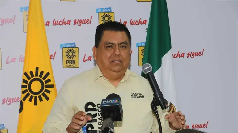 Tabasco cerrar&aacute; un 2025 golpeado por la inseguridad, el desempleo y crisis en salud: PRD