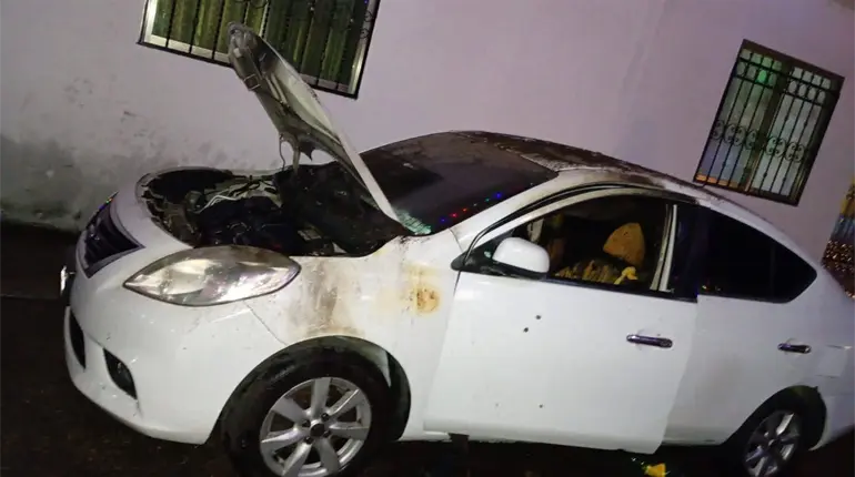 Reportan disparos e intento de quema de veh&iacute;culo en Gaviotas durante Nochebuena