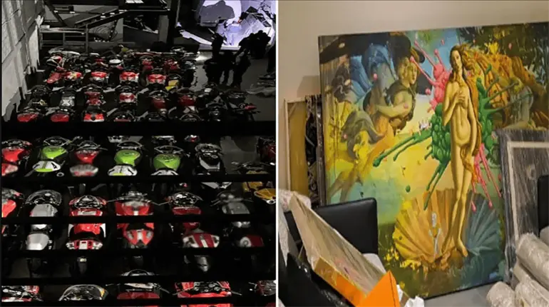 Decomisan motos y drogas ligadas al exatleta ol&iacute;mpico Ryan Wedding vinculado con el C&aacute;rtel de Sinaloa