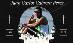Fallece a los 34 a&ntilde;os remero ol&iacute;mpico mexicano, Juan Carlos Cabrera