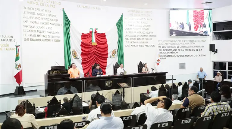 Con se&ntilde;alamientos del PRD, Morena y aliados aprueban nueva Reforma a la Ley Org&aacute;nica del Poder Judicial de Tabasco