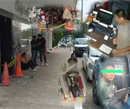 Detienen a se&ntilde;alado de robo y actos vand&aacute;licos a negocios en Plaza Olmeca