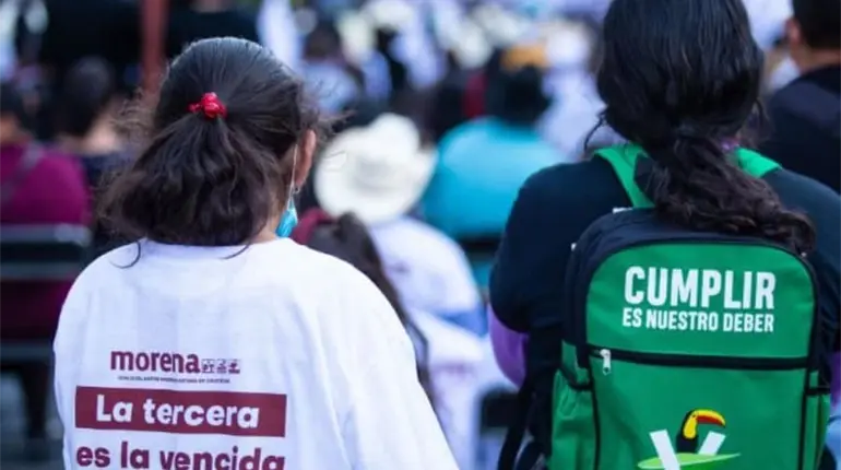 Morena y PVEM, los &uacute;nicos partidos que aumentaron su padr&oacute;n durante 2025