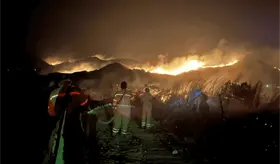 Incendio forestal afecta ya m&aacute;s de 380 hect&aacute;reas en Chiapas