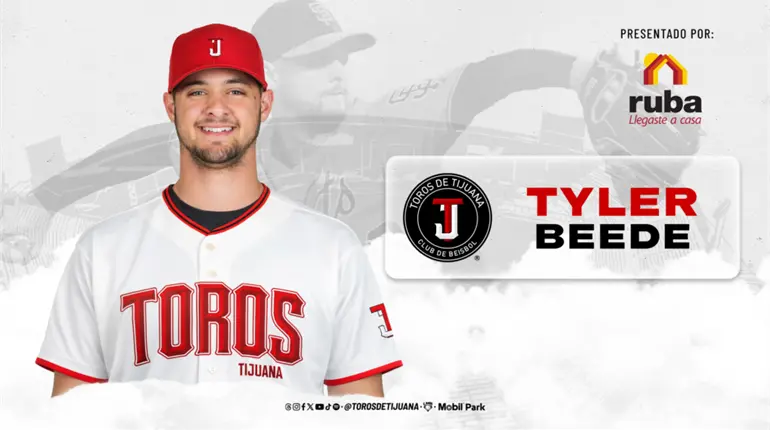 Tyler Beede llega a reforzar a Toros de Tijuana para el 2026