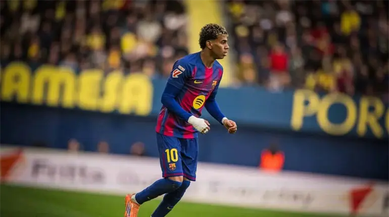 Lamine Yamal, el mejor regateador del 2025; segundo jugador en superar los 300 regates