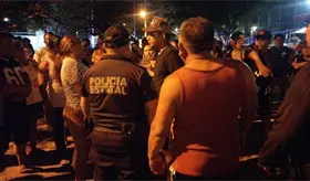 Yucateco se salva de ser linchado por defraudar a familias con canastas navide&ntilde;as