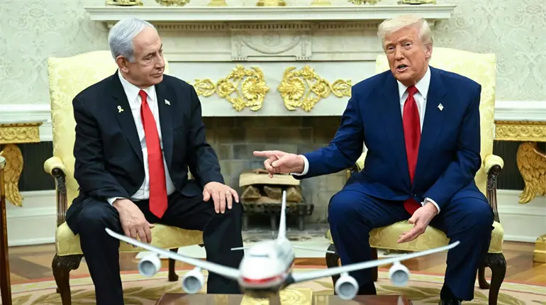 Netanyahu y Trump se reunir&aacute;n el lunes en EE. UU. para definir futuro de Gaza