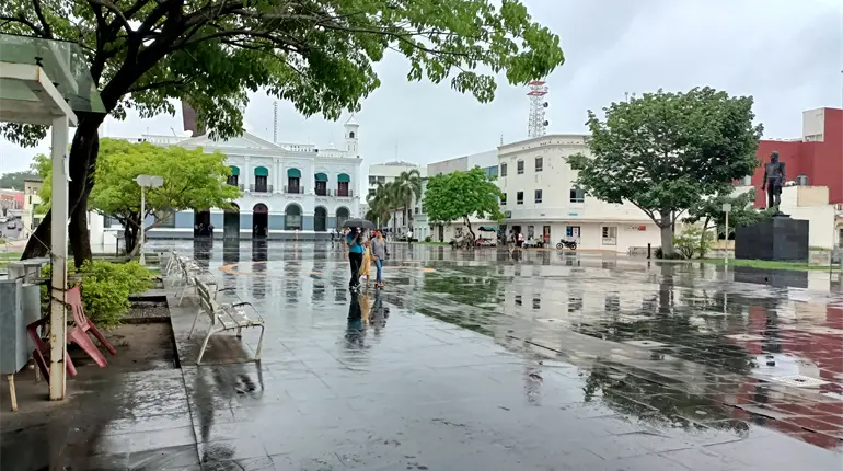 Lluvias menores se esperan para este domingo en Tabasco