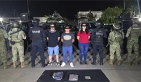 Caen 5 hombres y 2 mujeres con droga durante operativos en Centro