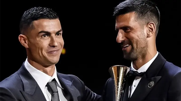 Djokovic, primer ganador del Globe Sports Award creado por CR7