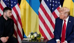 "Estamos en el 95%": Trump asegura estar cerca de terminar con la guerra en Ucrania