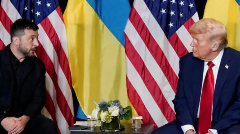 "Estamos en el 95%": Trump asegura estar cerca de terminar con la guerra en Ucrania