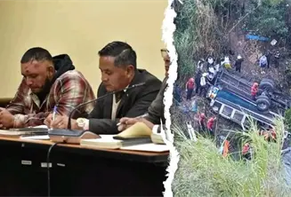 Vinculan a proceso a conductor de cami&oacute;n que dej&oacute; 15 muertos tras caer a barranco en Guatemala