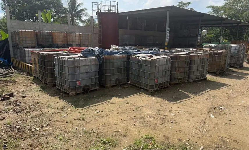 Decomisan 70 mil litros de hidrocarburo durante cateo en Jalpa