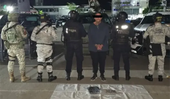 FIRT Olmeca asegura a hombre con dosis de drogas y efectivo en Villahermosa