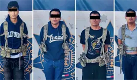 Detienen a cuatro sujetos con armas y drogas mientras repart&iacute;an juguetes en Nuevo Le&oacute;n