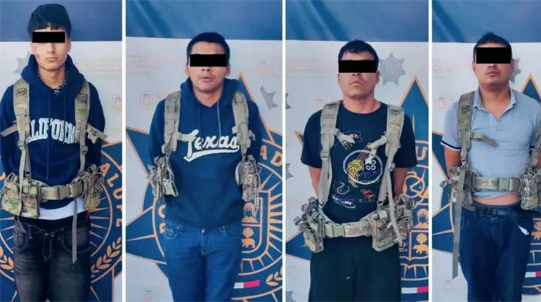 Detienen a cuatro sujetos con armas y drogas mientras repart&iacute;an juguetes en Nuevo Le&oacute;n