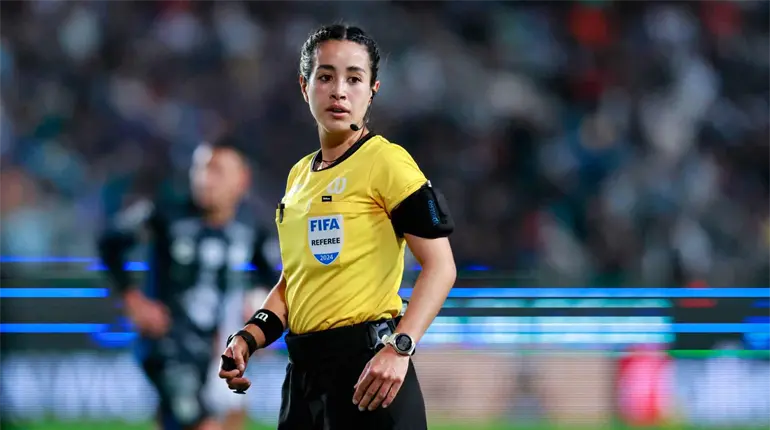La mexicana Katia Itzel Garc&iacute;a, sexta mejor &aacute;rbitra del mundo seg&uacute;n IFFHS