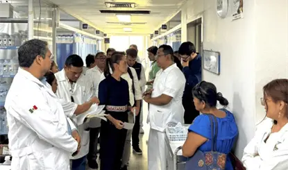 Promete Sheinbaum 30 mil pesos "inmediatos" a v&iacute;ctimas del Tren Interoce&aacute;nico