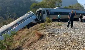 Segob publica lista de personas fallecidas en accidente del Tren Interoce&aacute;nico