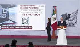 Plantea Sheinbaum "credencializaci&oacute;n" para donantes de &oacute;rganos