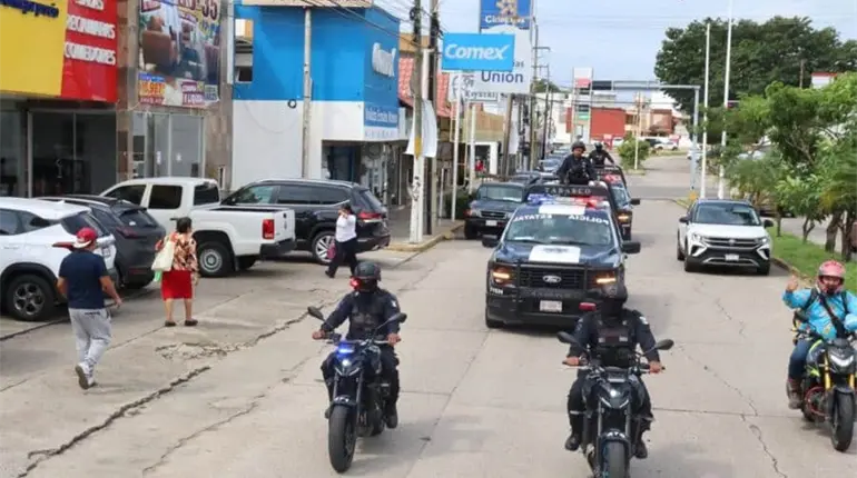 Enfermedades cr&oacute;nicas y heridas de bala, principales causas de muerte entre polic&iacute;as tabasque&ntilde;os: SSPC
