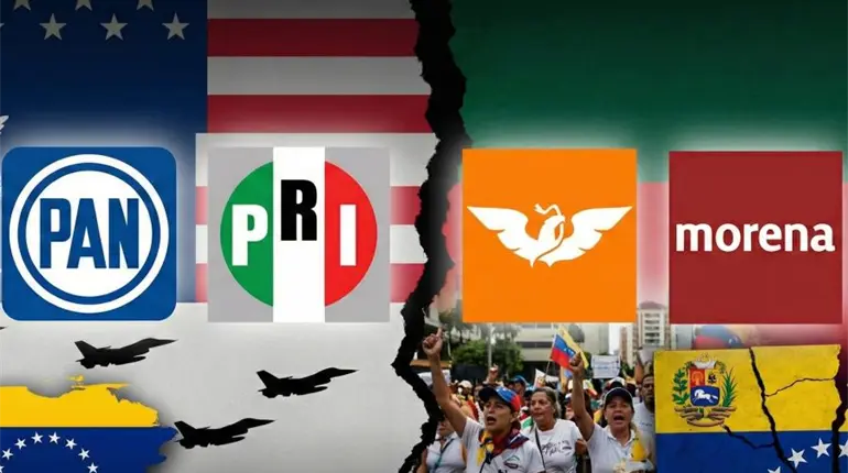 PAN, PRI, MC y Morena difieren sobre intrusi&oacute;n de EE. UU. en Venezuela