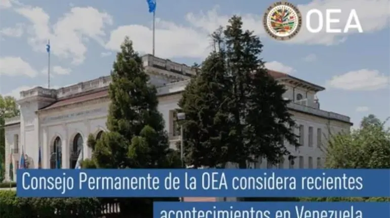 Convoca OEA a Consejo Extraordinario por situaci&oacute;n en Venezuela