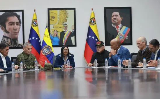 Delcy Rodr&iacute;guez propone a EE. UU. trabajar agenda de cooperaci&oacute;n en busca de paz