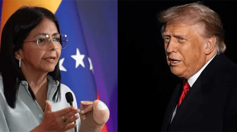 Si Delcy Rodr&iacute;guez "no hace lo correcto" pagar&aacute; "un precio muy alto": Trump