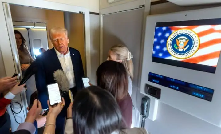 Nosotros estamos a cargo, responde Trump sobre qui&eacute;n gobierna Venezuela