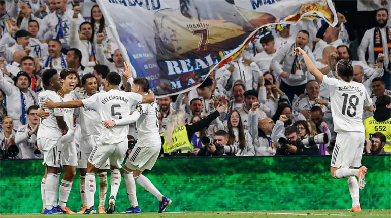 Con hat-trick perfecto de Gonzalo Garc&iacute;a, Real Madrid golea al Betis